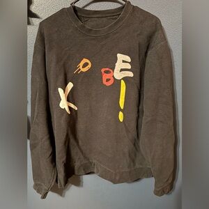 Kobe Black Graphic Men's Sweater